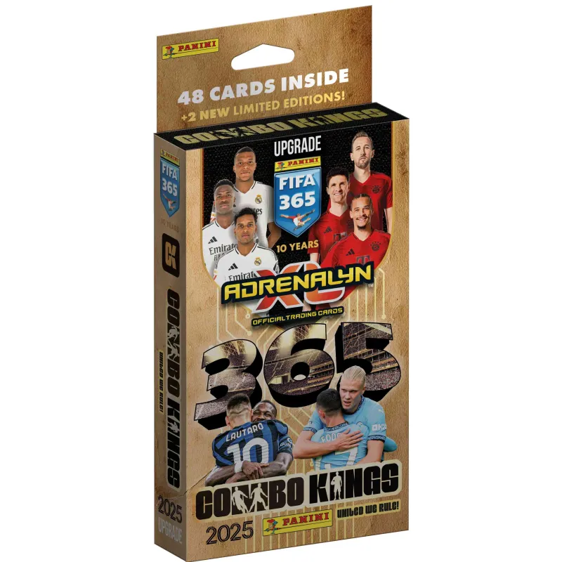 PANINI FIFA 365 ADRENALYN XL 2025 UPGRADE COMBO KINGS