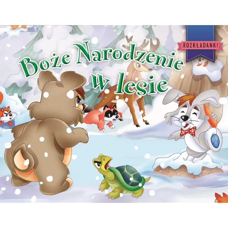 BOŻE NARODZENIE W LESIE. ROZKŁADANKI