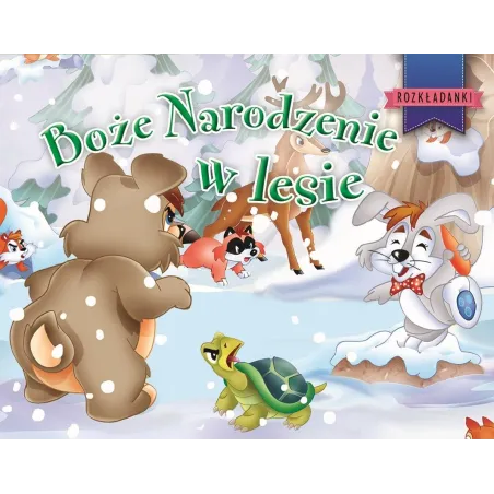BOŻE NARODZENIE W LESIE. ROZKŁADANKI
