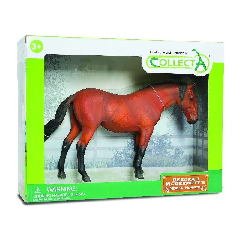 REALISTYCZNA FIGURKA KONIA COLLECTA LUSITANO KLACZ BAY DELUXE 3+