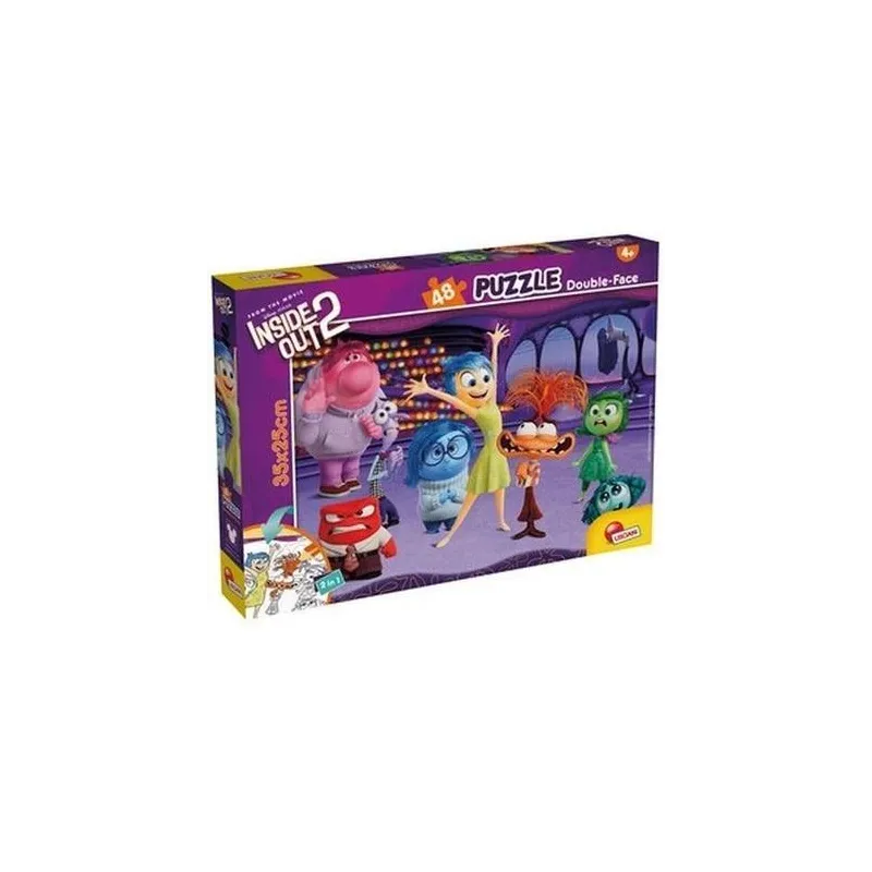 W GŁOWIE SIĘ NIE MIEŚCI DWUSTRONNE PUZZLE 48 ELEMENTÓW 4+