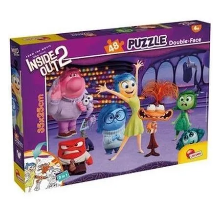 W GŁOWIE SIĘ NIE MIEŚCI DWUSTRONNE PUZZLE 48 ELEMENTÓW 4+