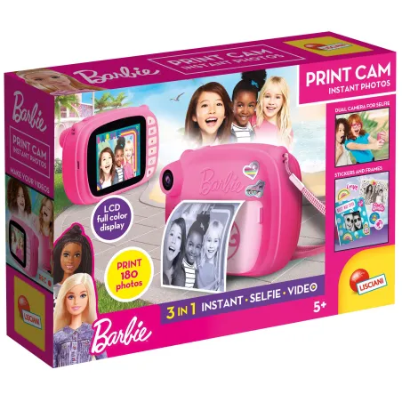 APARAT NATYCHMIASTOWY BARBIE PRINT CAM Z DRUKIEM ZDJĘĆ 5+