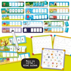 CAROTINA CIĘ NAUCZY 10 GIER DO CZYTANIA I PISANIA LISCIANI 3-6 LAT