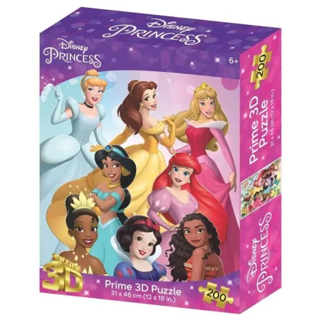 Disney Książniczki Puzzle 3D 200 Elementów 5+