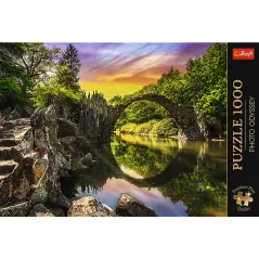 Most Rakotza Kromlau Niemcy Puzzle 1000 Elementów Premium Plus