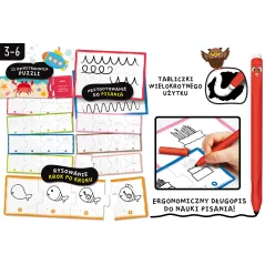 MONTESSORI PEN LISCIANI NAUKA RYSOWANIA KROK PO KROKU 3-6 LAT