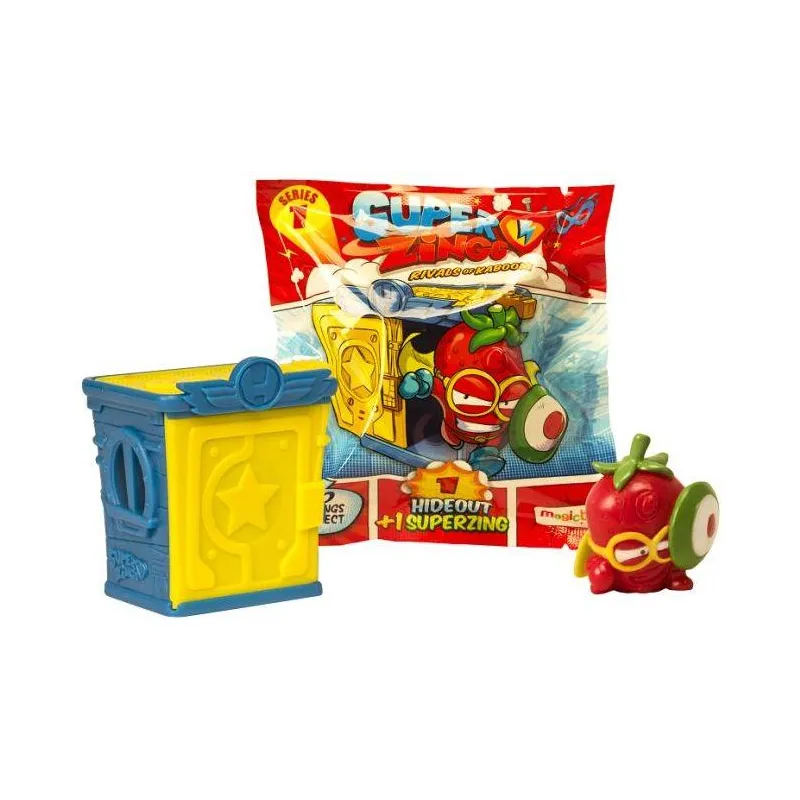 SUPERZINGS HIDEOUT DOMEK KRYJÓWKA Z FIGURKĄ SERIA 1