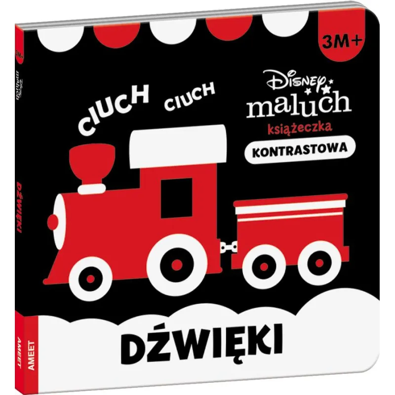 Disney maluch Książeczka kontrastowa dźwięki CON9204
