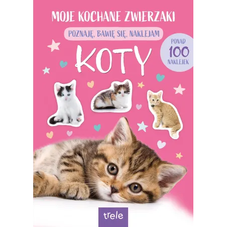 Koty. Moje Kochane Zwierzaki. Poznaję, Bawię Się, Naklejam