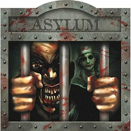 Dekoracja Ścienna Zombie Oddział Zamknięty Halloween Dekoracja Ścienna Zombie Oddział Zamknięty Halloween