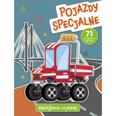 POJAZDY SPECJALNE. NAKLEJKOWE CZYTANKI - Olesiejuk