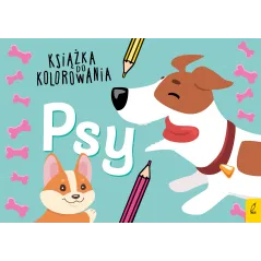 PSY KSIĄŻKA DO KOLOROWANIA