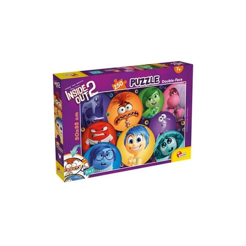 W GŁOWIE SIĘ NIE MIEŚCI 2 DWUSTRONNE PUZZLE 250 ELEMENTÓW 7+