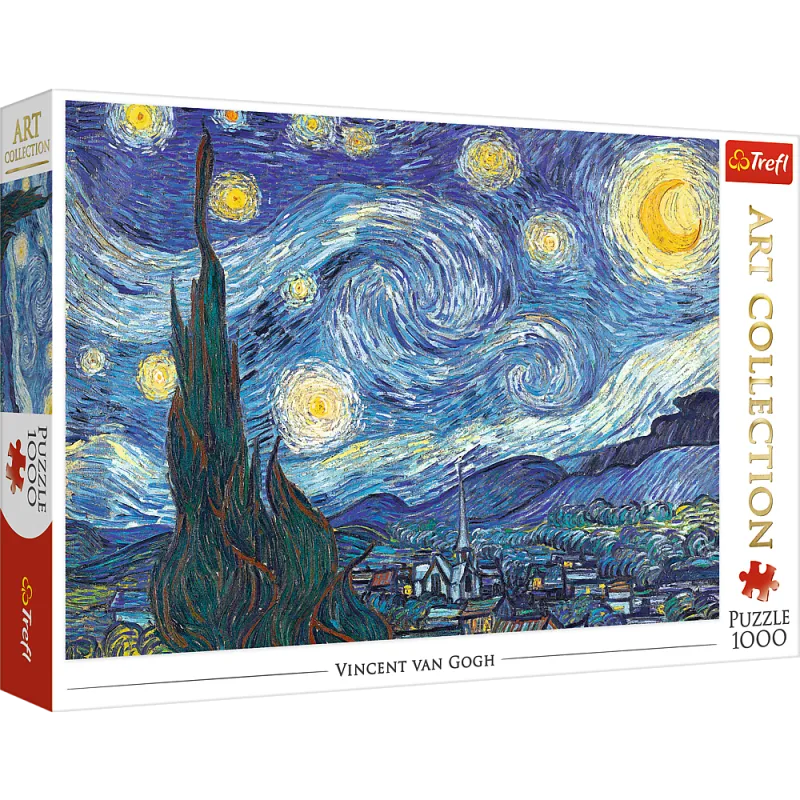 GWIAŹDZISTA NOC VINCENT VAN GOGH PUZZLE 1000 ELEMENTÓW TREFL 10+