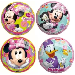 PIŁKA PERŁOWA GUMOWA MYSZKA MINNIE 23 CM