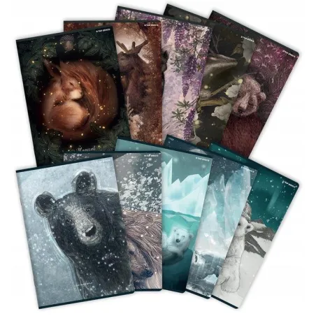 Zeszyt W Kratkę Z Marginesem 60 Kartek A5