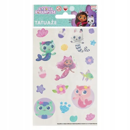 Koci Domek Gabby Panduś Tatuaże Dla Dzieci Bezpieczne I Kolorowe 3+