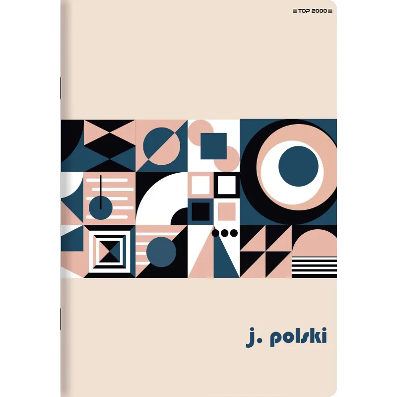 ZESZYT W LINIĘ Z MARGINESEM 60 KARTEK A5 JĘZYK POLSKI