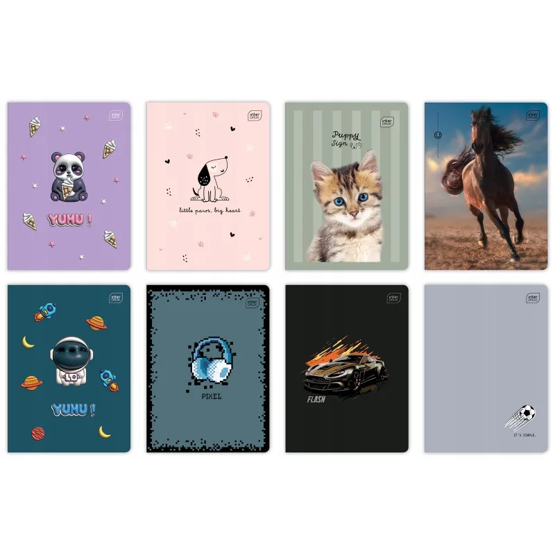 ZESZYT W TRZY LINIE 16 KARTEK A5