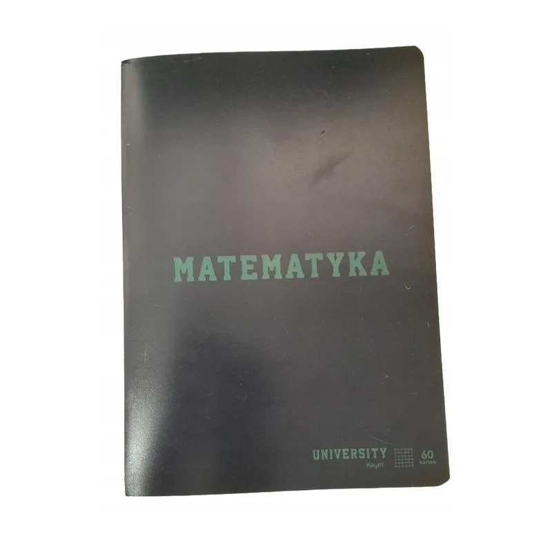 ZESZYT W KRATKĘ Z MARGINESEM 60 KARTEK MATEMATYKA