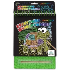 KREATYWNE WYDRAPYWANKI ZWIERZĘTA - Wydawnictwo Pryzmat