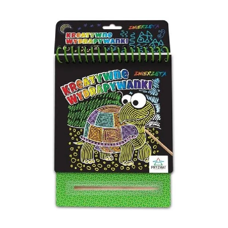 KREATYWNE WYDRAPYWANKI ZWIERZĘTA - Wydawnictwo Pryzmat KREATYWNE WYDRAPYWANKI ZWIERZĘTA - Wydawnictwo Pryzmat