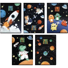 ZESZYT W 3-LINIE 32 KARTKI A5 SPACE ADVENTURE