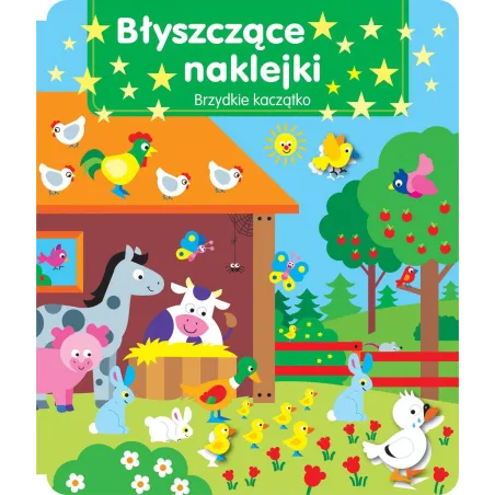 BRZYDKIE KACZĄTKO. BŁYSZCZĄCE NAKLEJKI