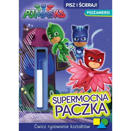 Pidżamersi Supermocna Paczka Pisz I Ścieraj + Marker