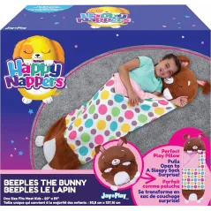 ŚPIWOREK HAPPY NAPPERS BEEPLES BRĄZOWY KRÓLICZEK