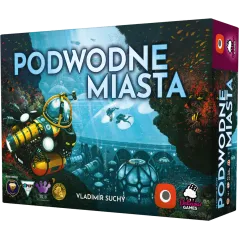 PODWODNE MIASTA STRATEGICZNA GRA PLANSZOWA 14+