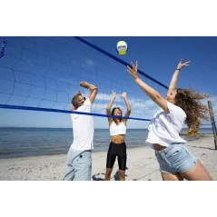 SITAKA ZE STELAŻEM PRZENOŚNY ZESTAW DO GRY W SIATKÓWKĘ 975 CM SUNSPORT