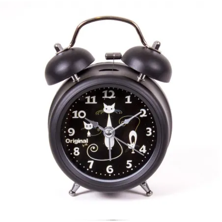 ZEGAR Z BUDZIKIEM KOTY