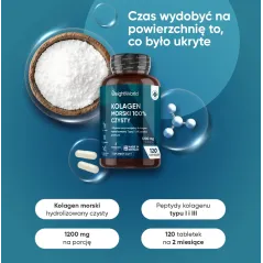 Czysty Kolagen Morski Weightworld 1200 Mg 120 Kapsułek