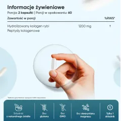 CZYSTY KOLAGEN MORSKI WEIGHTWORLD 1200 MG 120 KAPSUŁEK