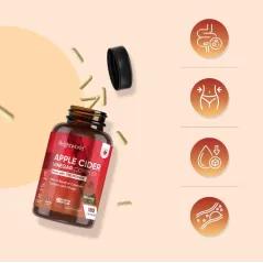 Ocet Jabłkowy W Kapsułkach Z Cayenne Imbirem I Kurkumą Weightworld 180 Kapsułek