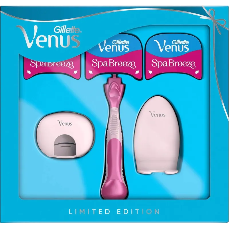 MASZYNKA DO GOLENIA GILLETTE VENUS COMFORTGLIDE + OSTRZA + ETUI PODRÓŻNE