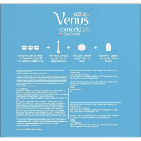 Maszynka Do Golenia Gillette Venus Comfortglide + Ostrza + Etui Podróżne