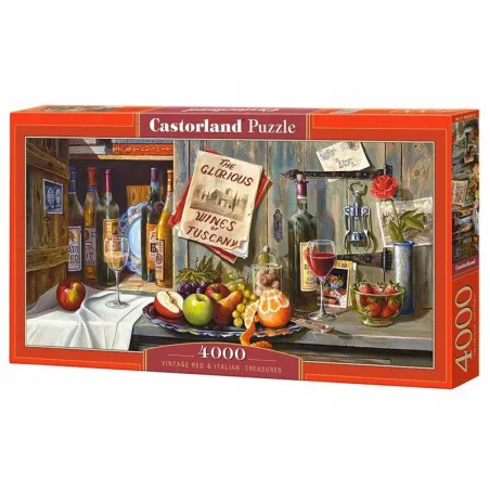 Puzzle Vintage Red & Italian Treasures 4000 Elementów 14+