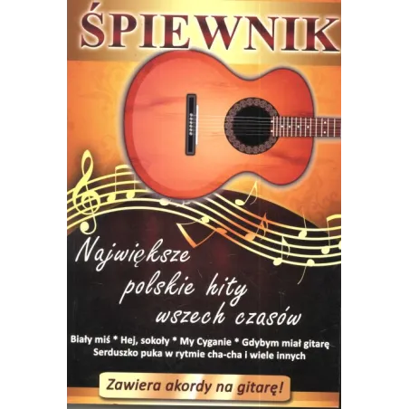 ŚPIEWNIK Z AKORDAMI NA GITARĘ - Arti