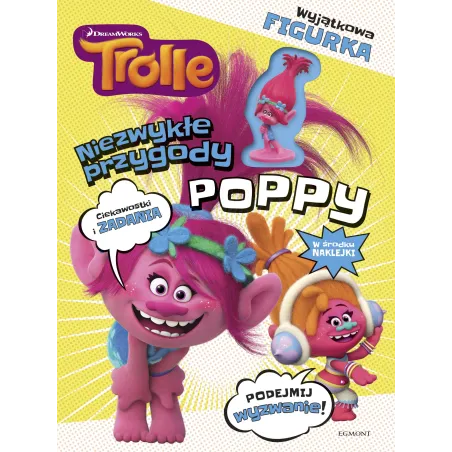 TROLLE NIEZWYKŁE PRZYGODY + FIGURKA - Egmont