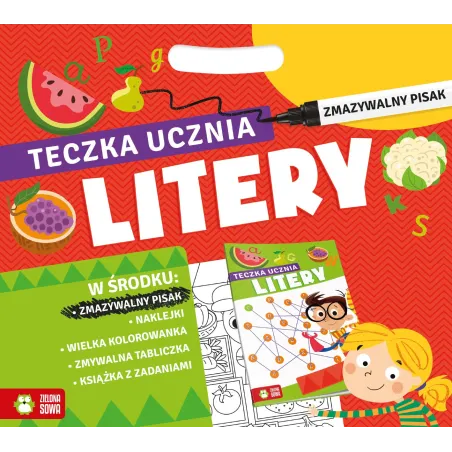 LITERY. TECZKA UCZNIA 6+ - Zielona Sowa