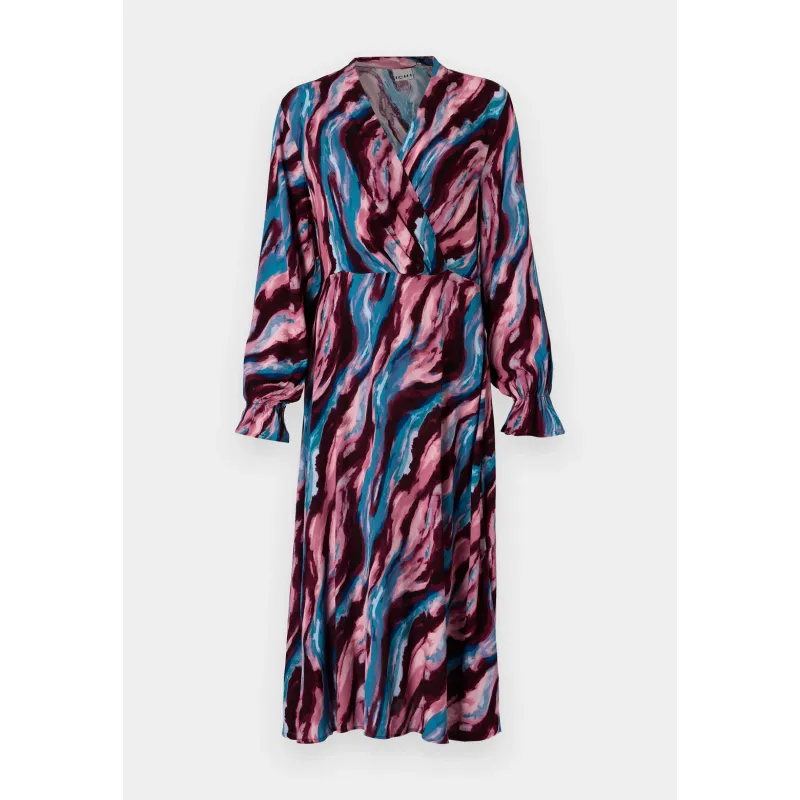 ELEGANCKA SUKIENKA KOSZULOWA ICHI ROZMIAR 40