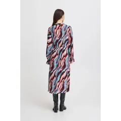 ELEGANCKA SUKIENKA KOSZULOWA ICHI ROZMIAR 40