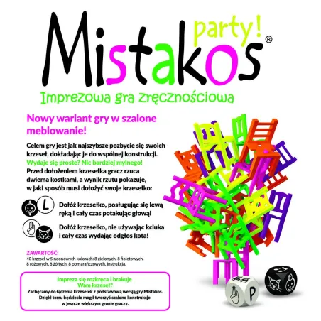 Mistakos Party Gra Zręcznościowa 8+