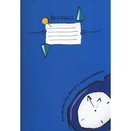 Zeszyt Z Węższą Linaturą 64 Kartek A5 Harmonia