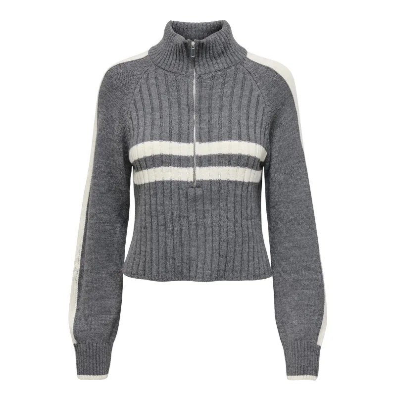 SWETER DAMSKI ZE STÓJKĄ ONLY ROZMIAR M