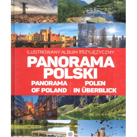 PANORAMA POLSKI ILUSTROWANY ALBUM TRZYJĘZYCZNY POLSKO ANGIELSKO NIEMIECKI - Dragon