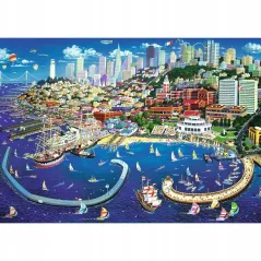ZATOKA SAN FRANCISCO PUZZLE 2000 ELEMENTÓW TREFL 15+